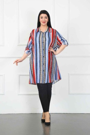 182301 TOPTAN DESENLİ TUNİK