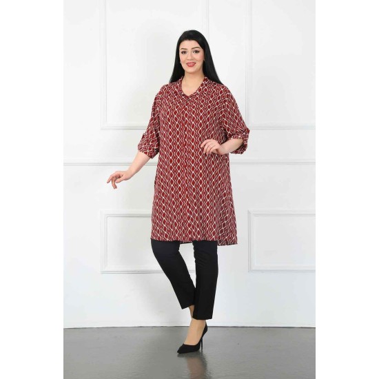 182304 TOPTAN DESENLİ TUNİK