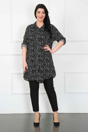 182308 TOPTAN DESENLİ TUNİK