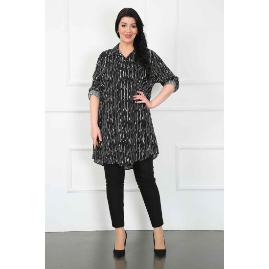 182308 TOPTAN DESENLİ TUNİK