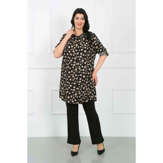 182316 TOPTAN DESENLİ TUNİK