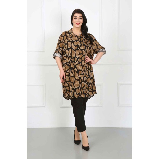 182318 TOPTAN DESENLİ TUNİK