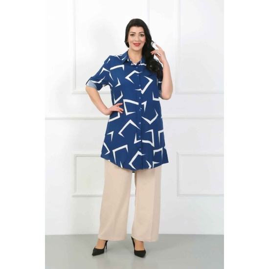 182320 TOPTAN DESENLİ TUNİK