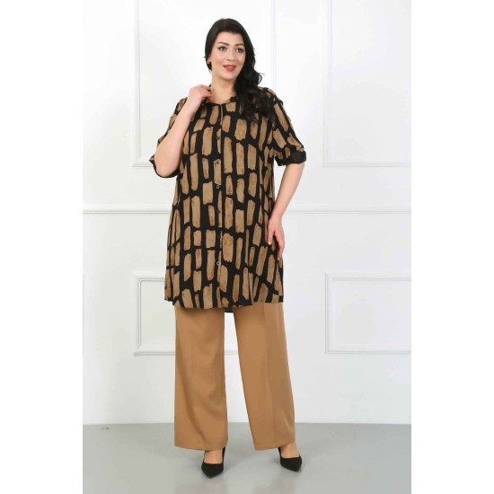 182321 TOPTAN DESENLİ TUNİK