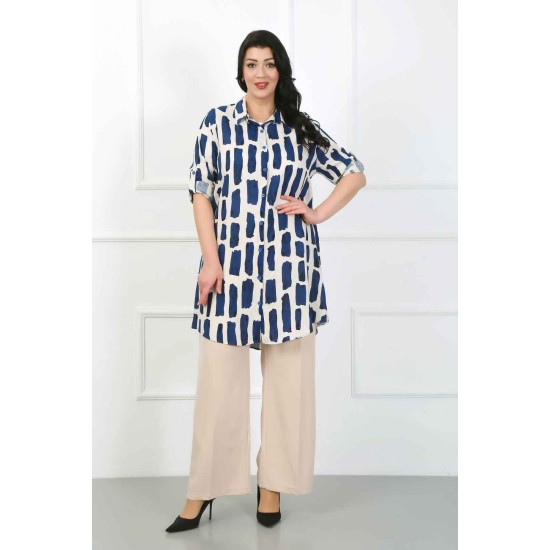 182324 TOPTAN DESENLİ TUNİK