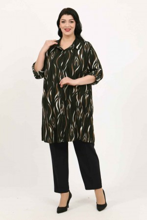 182325 TOPTAN DESENLİ TUNİK
