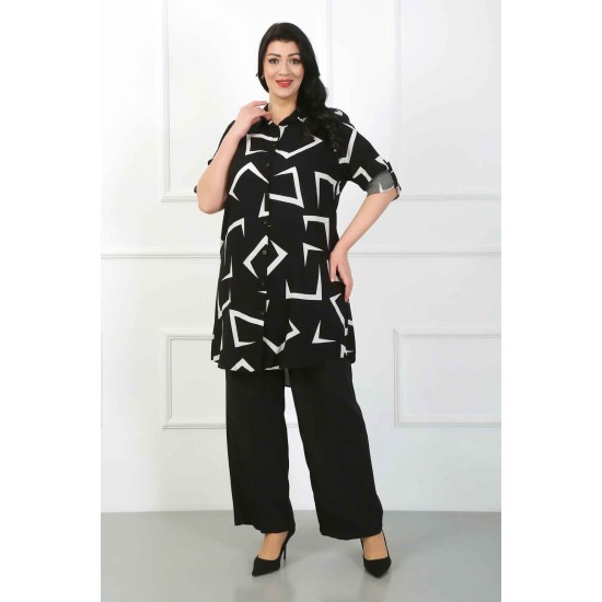 182327 TOPTAN DESENLİ TUNİK