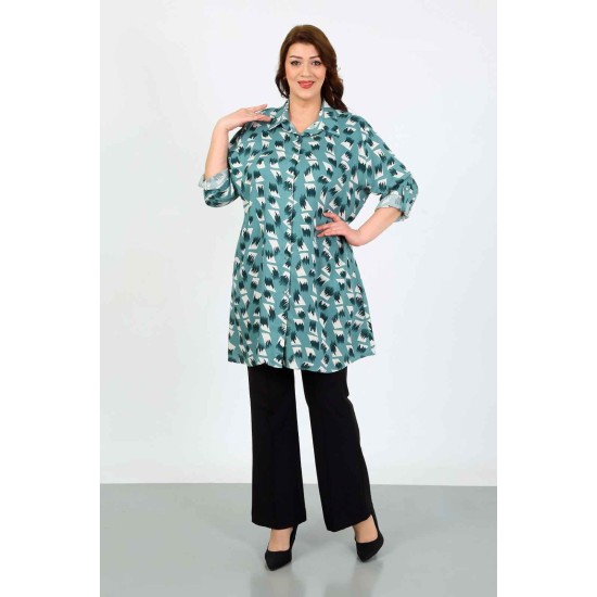 182337 TOPTAN DESENLİ TUNİK