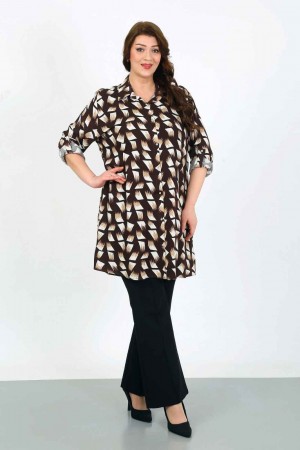 182339 TOPTAN DESENLİ TUNİK