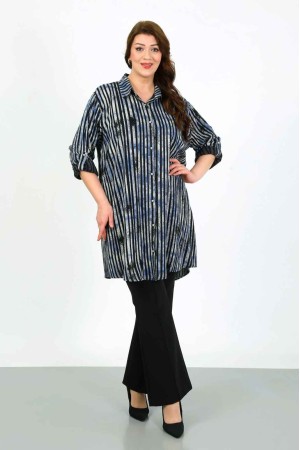 182340 TOPTAN DESENLİ TUNİK