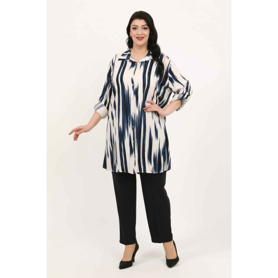 182342 TOPTAN DESENLİ TUNİK