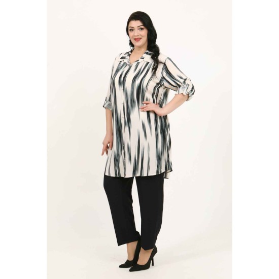 182343 TOPTAN DESENLİ TUNİK