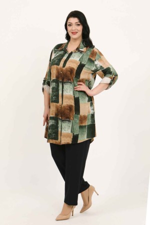 182347 TOPTAN DESENLİ TUNİK