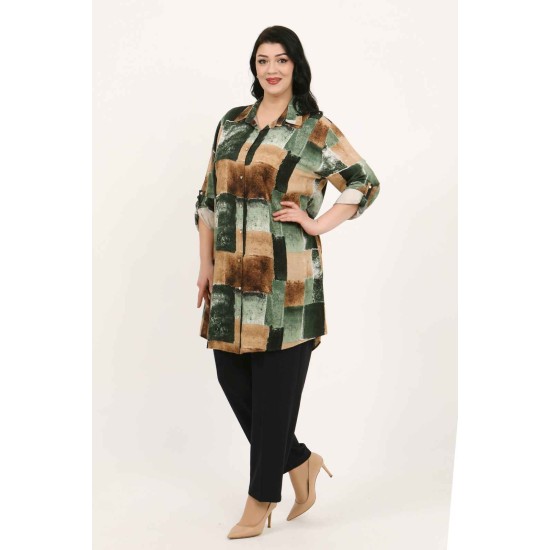 182347 TOPTAN DESENLİ TUNİK