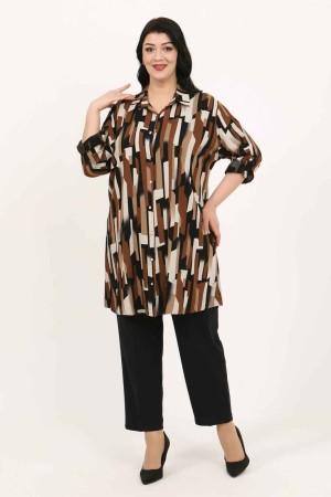 182348 TOPTAN DESENLİ TUNİK