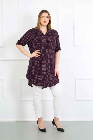 182358 TOPTAN DESENLİ TUNİK