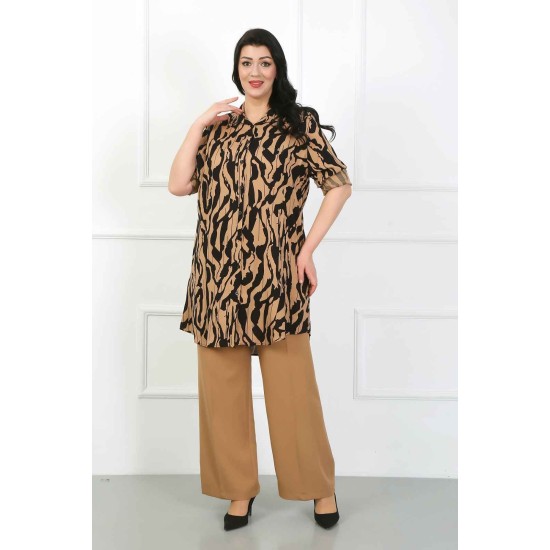 182366 TOPTAN DESENLİ TUNİK