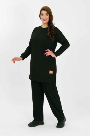 182372 TOPTAN SİYAH EŞOFMAN TAKIM