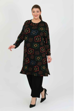 182376 TOPTAN DESENLİ PANTOLON TAKIM