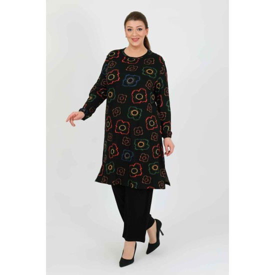 182376 TOPTAN DESENLİ PANTOLON TAKIM