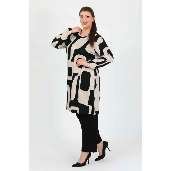 182379 TOPTAN DESENLİ PANTOLON TAKIM