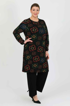 182381 TOPTAN DESENLİ PANTOLON TAKIM