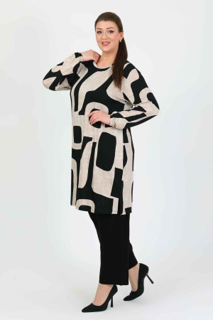 182384 TOPTAN DESENLİ PANTOLON TAKIM