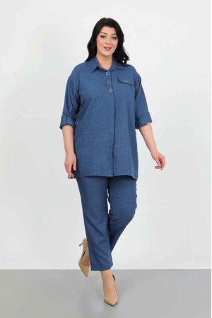 182387 TOPTAN İNDİGO PANTOLON TAKIM