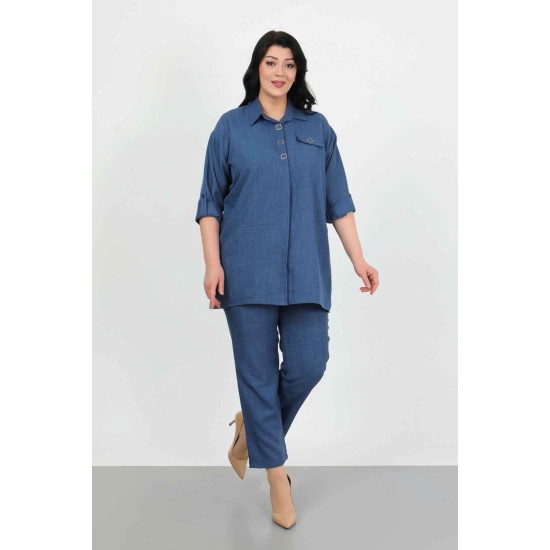 182387 TOPTAN İNDİGO PANTOLON TAKIM