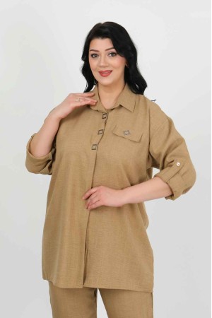 182388 TOPTAN BEJ PANTOLON TAKIM