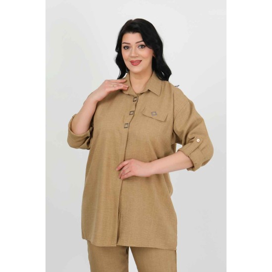 182388 TOPTAN BEJ PANTOLON TAKIM