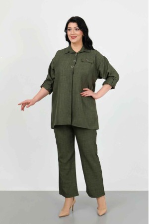 182390 TOPTAN HAKİ PANTOLON TAKIM