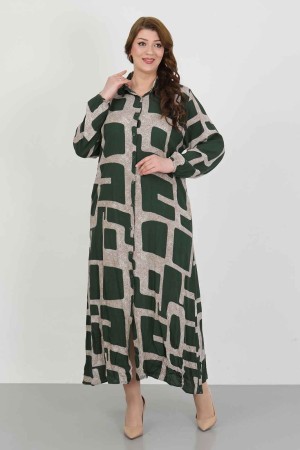 182392 patterned DRESS