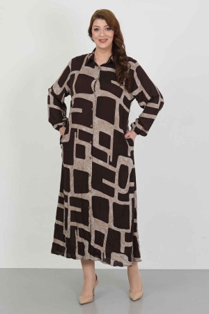 182394 patterned DRESS