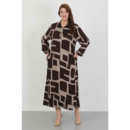 182394 patterned DRESS