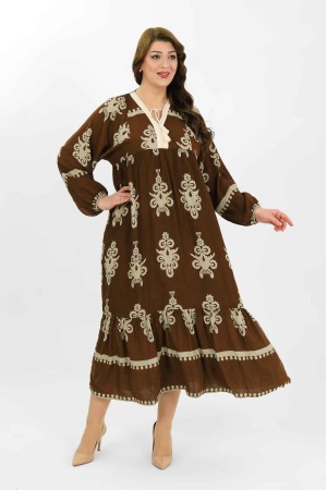 182400 TOPTAN DESENLİ ELBİSE