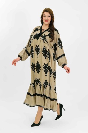 182401 patterned DRESS