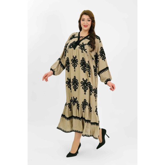 182401 patterned DRESS