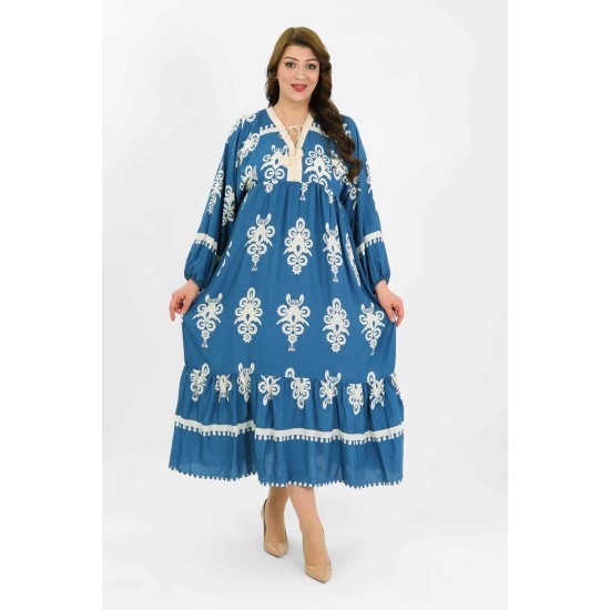 182402 patterned DRESS