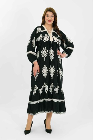 182403 TOPTAN DESENLİ ELBİSE