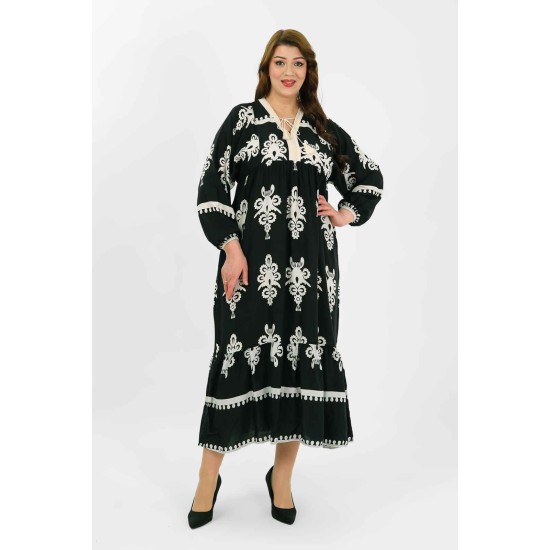 182403 patterned DRESS