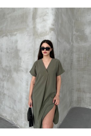 182453 khaki DRESS