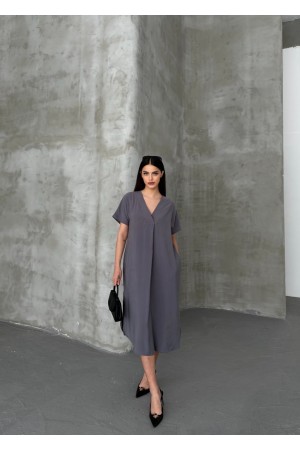 182455 Grey DRESS