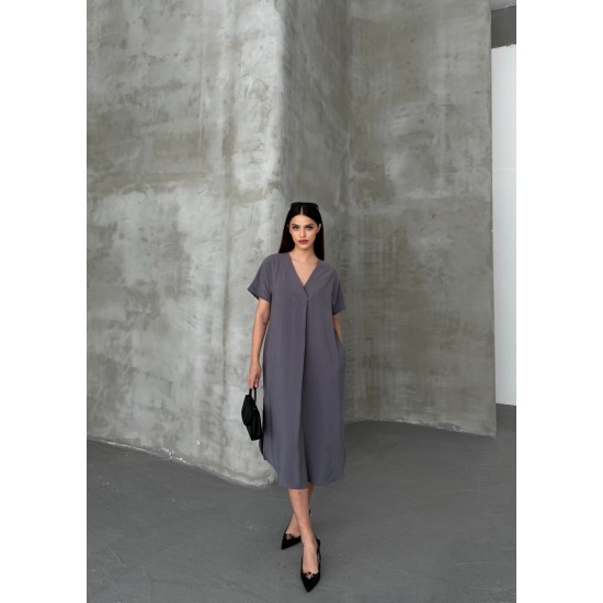 182455 Grey DRESS