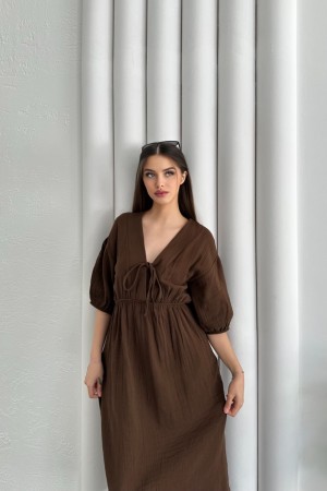 182460 coffee DRESS