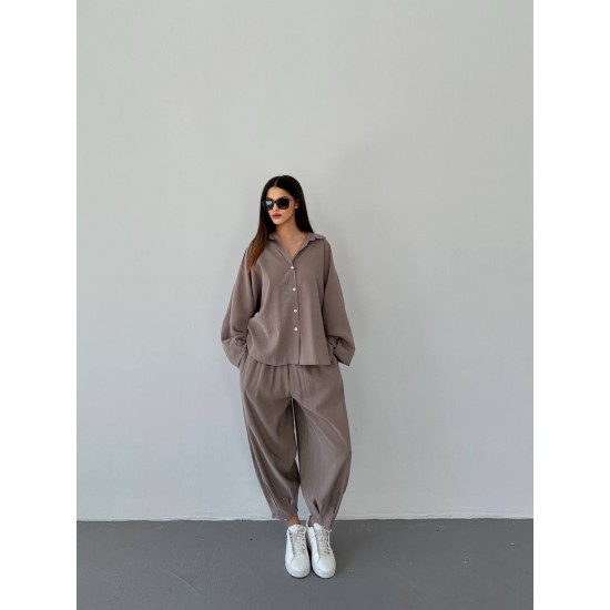 182464 TOPTAN VİZON PANTOLON TAKIM