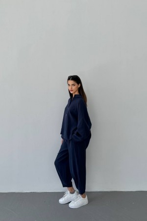 182465 TOPTAN LACİVERT PANTOLON TAKIM