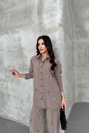 182468 TOPTAN VİZON PANTOLON TAKIM