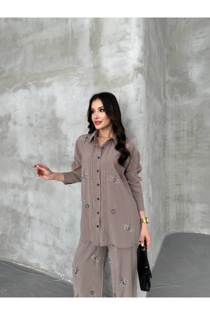 182468 TOPTAN VİZON PANTOLON TAKIM