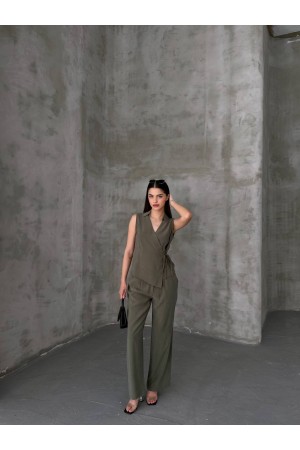 182470 TOPTAN HAKİ PANTOLON TAKIM